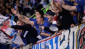 Die Fans der Adler Mannheim sind heiß auf einen Sieg in Nürnberg