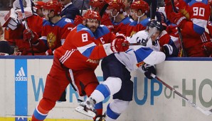 Eishockey-WM-Finale von 2016: Alex Ovechkin gegen Sami Vatanen