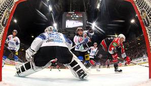 Die Kölner Haie setzten sich in der heimischen Lanxess Arena gegen die SERC Wild Wings durch