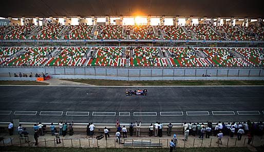 Die Kosten des Baus des Buddh International Circuit betrugen knapp 300 Millionen Euro