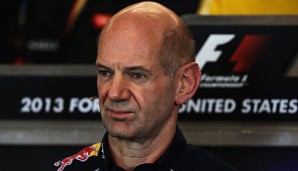 Red Bull Chefdesigner Adrian Newey arbeitet seit 2006 für den Rennstall