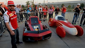 Vielleicht konzentriert sich Fernando Alonso erst auf andere Vehikel