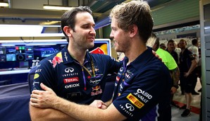 Sebastian Vettel stattete den alten Kollegen nochmal einen Besuch ab