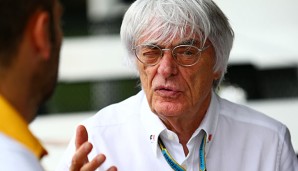 Bernie Ecclestone denkt weiter an den Plan um Einheitsautos und -motoren