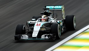 Hamilton lag im ersten Training vorne