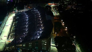 Beim Grand Prix von Singapur kam es zu einem Zwischenfall mit einem Fußgänger