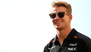 Hülkenberg hofft auf ein Podium 2016