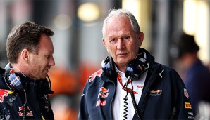 Helmut Marko (r.) verblüfft mit seinen Aussagen