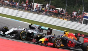 Nico Rosberg drückte Max Verstappen in Hockenheim von der Strecke