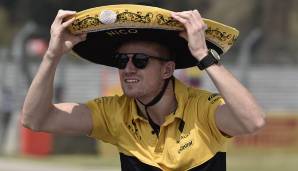 Da muss auch erstmal Nico Hülkenberg mit seinem schicken Sombrero gucken ...