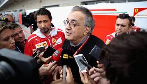 Sergio Marchionne und Ferrari mussten sich im Kampf um den WM-Titel Lewis Hamilton und der Mercedes-Dominanz geschlagen geben