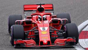 Sebastian Vettel holte sich in China erneut die Pole Position.