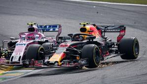 Esteban Ocon und Max Verstappen gerieten beim Brasilien-GP aneinander.