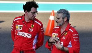 Mattia Binotto übernimmt das Amt des Teamchefs von Maurizio Arrivabene.