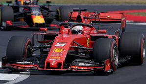 Sebastian Vettel belegte beim Großbritannien-GP lediglich Rang 15.