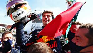 Max Verstappen siegt beim Mexiko-GP vor Lewis Hamilton und Sergio Perez.