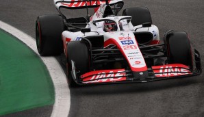 Kevin Magnussen im Haas eroberte die Pole-Position für das Sprintrennen am Samstag.