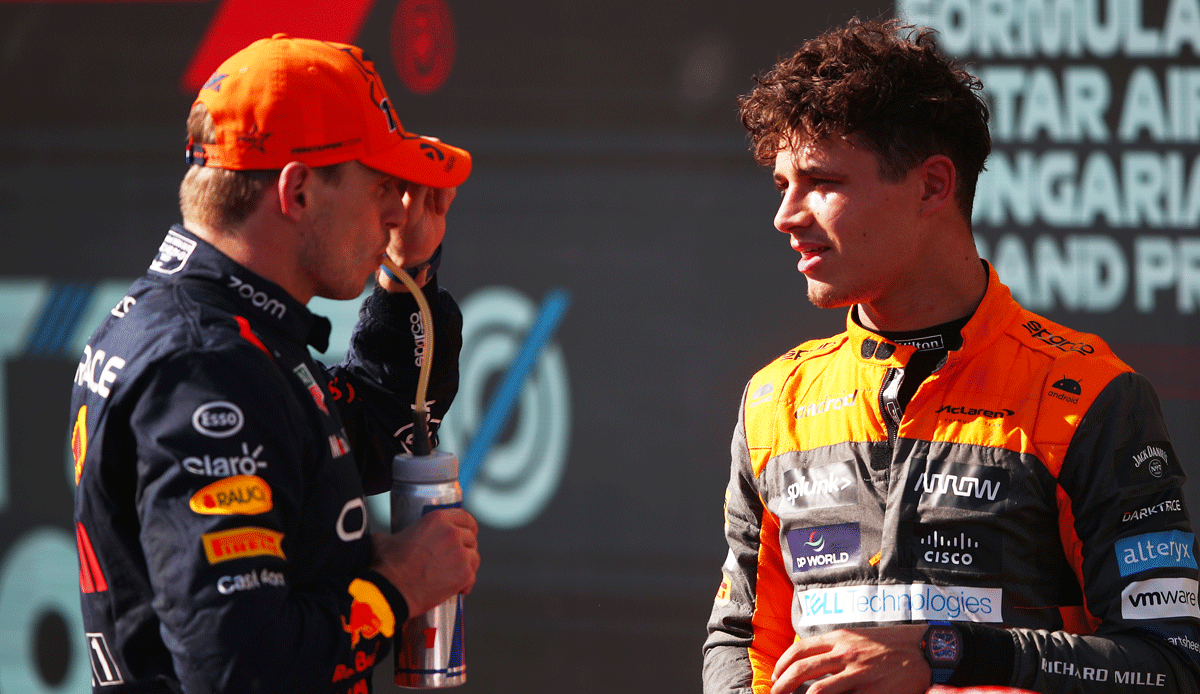 Max Verstappen, Lando Norris