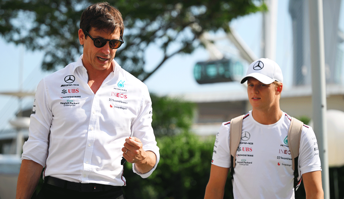 Toto Wolff, Mick Schumacher