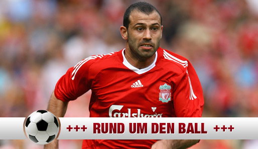 Jetzt aber schnell weg: Javier Mascherano ist laut Medienberichten nicht mehr glücklich in Liverpool