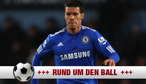 Michael Ballack wird als bester Deutscher auf Rang 30 geführt