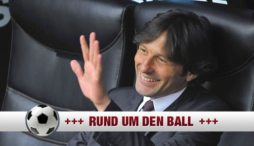 Ein Abschieds-Winken? Leonardo ist seit Beginn der laufenden Saison Milan-Trainer