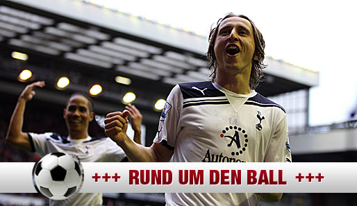 Luka Modric wird wohl nicht mehr oft jubelnd im Trikot der Spurs zu sehen sein