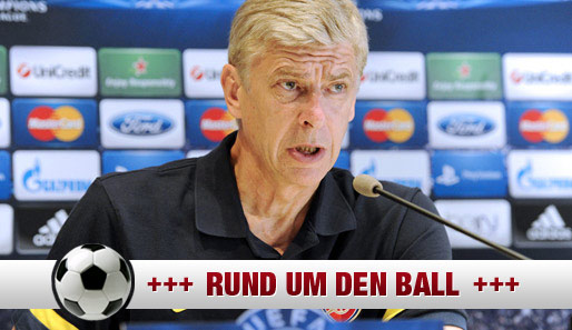 Arsene Wenger ist sauer, weil er den FC Arsenal nicht von der Seitenlinie aus coachen kann