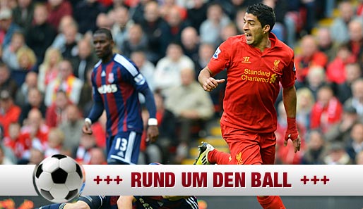 Luis Suarez (r.) hat in der Premier League keinen guten Ruf