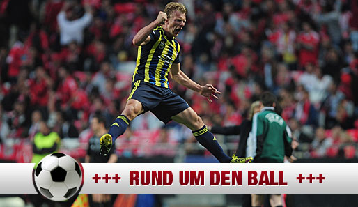 Jubel bei Dirk Kuyt und Fenerbahce: Der CAS setzt die Europapokalsperre der UEFA aus