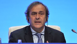 Michel Platini will eine unmissverständliche Linie einschlagen