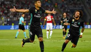 Platz 71: Casemiro (Real Madrid) - 85