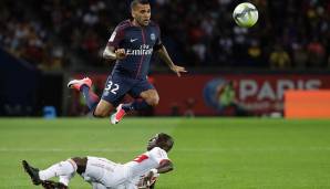 Platz 97: Dani Alves (Paris Saint-Germain) - 84