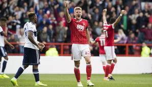 Platz 7: u.a. Joe Worrall (Nottingham Forest): 14 Punkte Steigerung, neue Stärke: 69