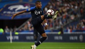 Kylian Mbappe (PSG, Gesamtstärke 87)