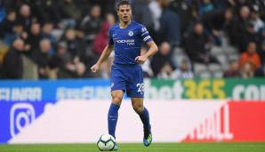 VERTEIDIGUNG: Platz 3: Cesar Azpilicueta (FC Chelsea) - Gesamtstärke 86.