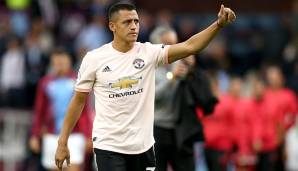 FLÜGELPOSITION: Platz 3: Alexis Sanchez (Manchester United) - Gesamtstärke 87.