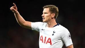 Platz 1: Jan Vertonghen (Tottenham Hotspur) - Gesamtstärke 87.