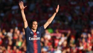 Platz 22: Edinson Cavani (PSG, ST) - 89