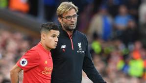 Jürgen Klopp (Borussia Dortmund, FC Liverpool): 403,97 Mio. Euro - Teuerste Verkäufe: Philippe Coutinho (130 Mio. Euro), Mario Götze (37 Mio. Euro), Christian Benteke (31,2 Mio. Euro).