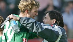 Per Mertesacker trainierte in Hannover unter anderem unter Coach Ewald Lienen.