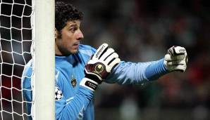 Platz 25 - Francesco Toldo: Italien gilt als Torhüternation, der Inter-Keeper war mit einer Stärke von 92 einer der Besten seines Fachs.