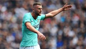 Milan Skriniar (Inter Mailand, Innenverteidigung): 86.