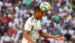 Raphael Varane (Real Madrid, Innenverteidigung): 85.