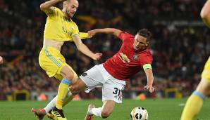 NEMANJA MATIC (Zentrales Mittelfeld, 31 Jahre - seit 2017 bei Manchester United).