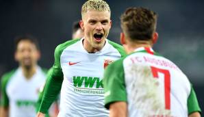 Platz 15: FC Augsburg (Deutschland) – 17 Tore in 7 Spielen