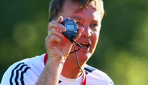 Louis van Gaal ist erst seit dieser Saison Trainer beim FC Bayern München