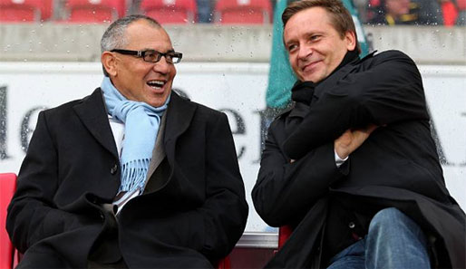 Seit diesem Sommer wieder vereint: Felix Magath (l.) und Horst Heldt