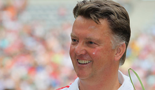 Louis van Gaal führte die Bayern 2009 zum Double-Gewinn