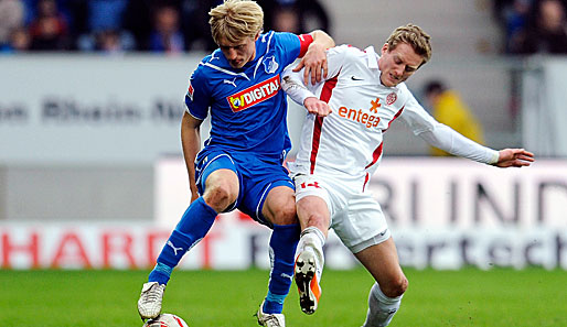 Soll langfristig in Hoffenheim bleiben: Nationalspieler Andreas Beck (l.)